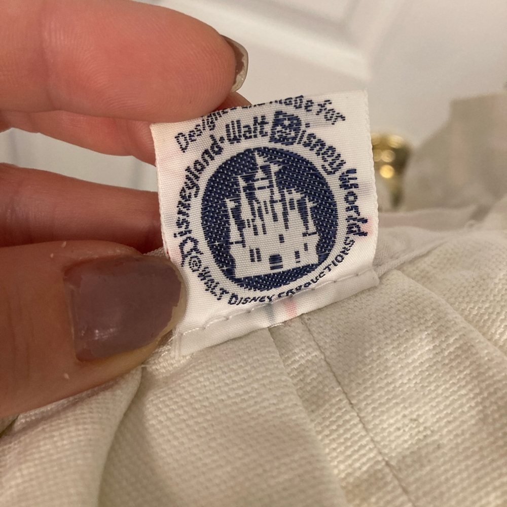 Vintage Disney Toddler Panel Pleated Bucket Hat Huey, Dewey & Louie chin strap - Picture 3 of 4